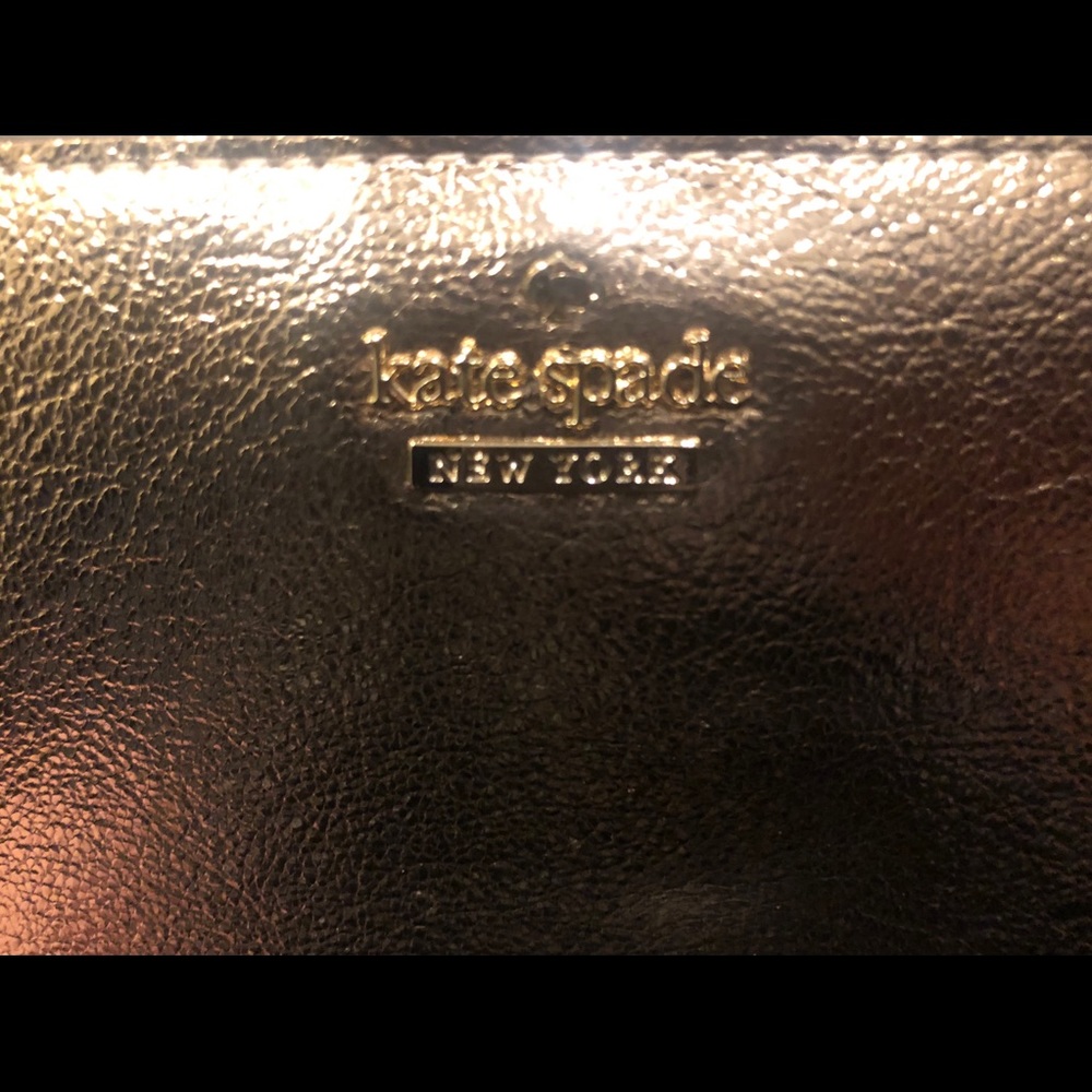 Rose Gold Kate Spade Wallet - Picture 2 of 4